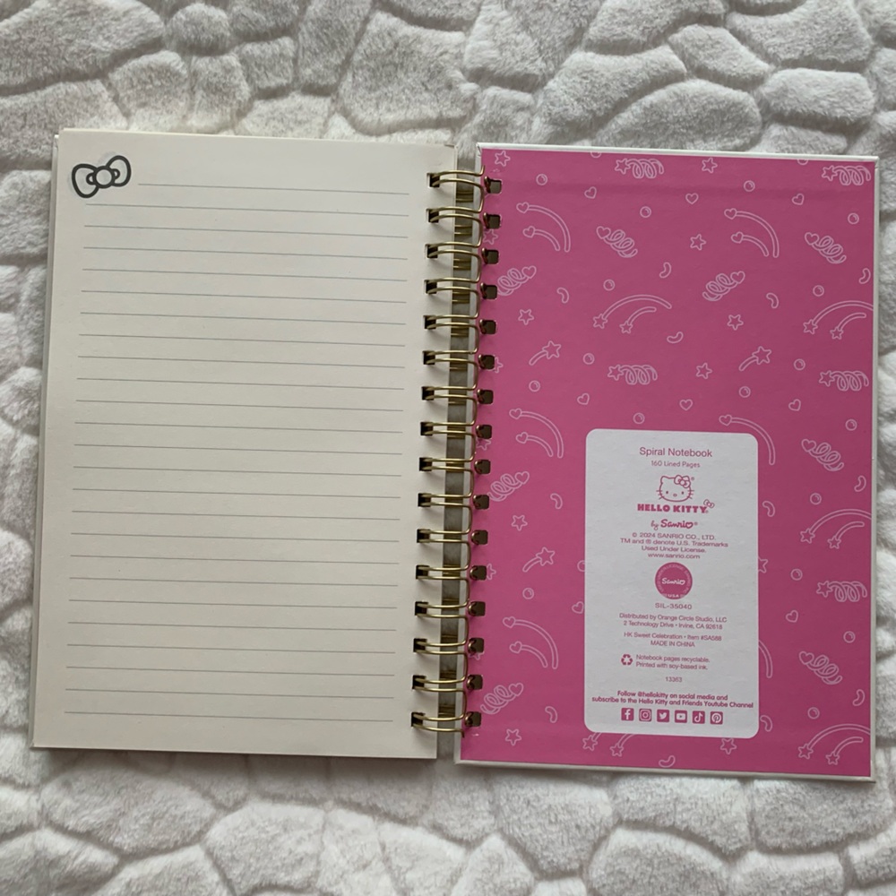 BuyNow✨Hello Kitty Spiral Notebooks Pick One - Picture 10 of 16